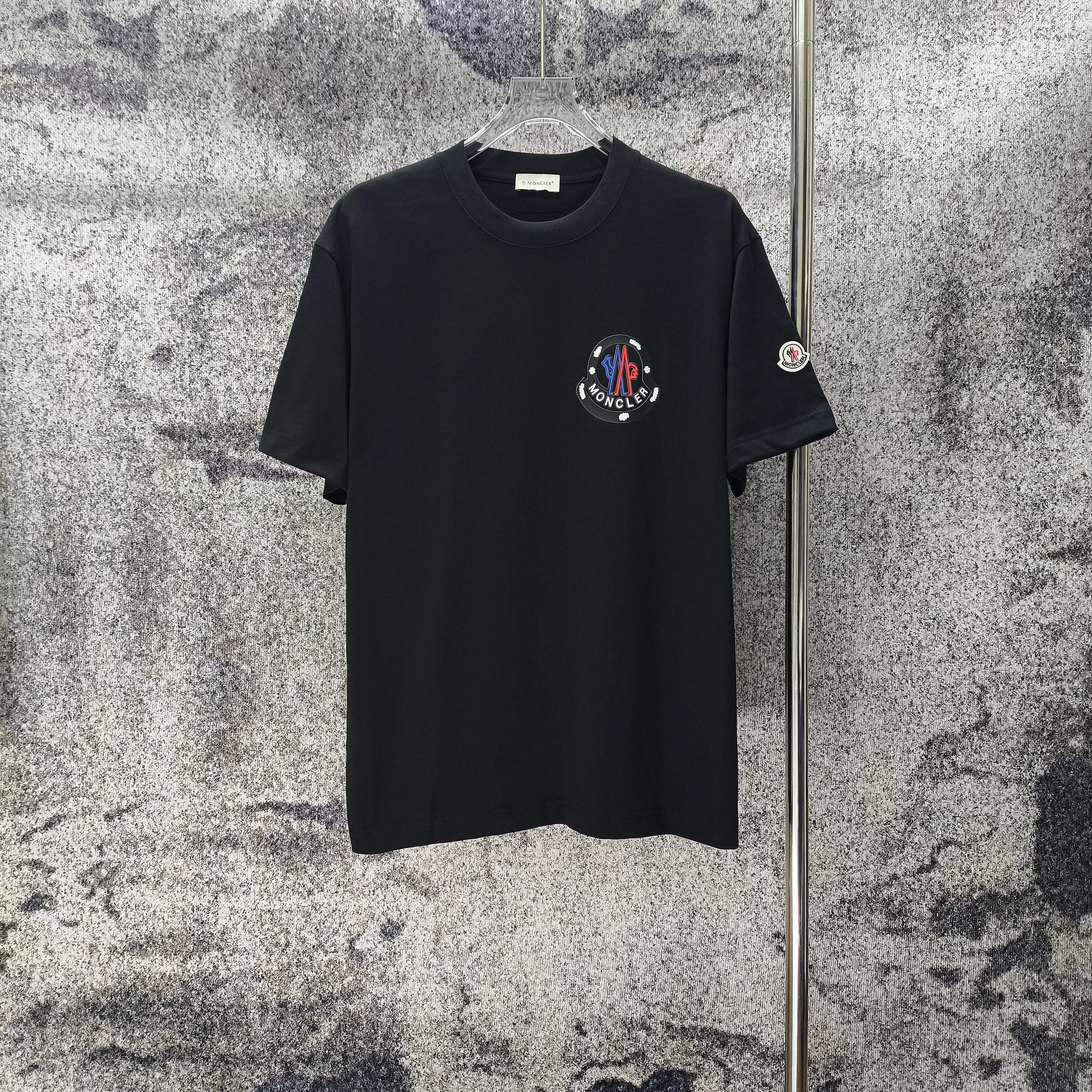 MONCLE* 2026 New Arrival logo t Same Style Size S M L XL XXL Black White Royal Blue